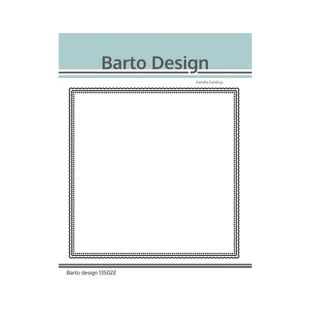  Barto Design Dies "Scalloped Square"
