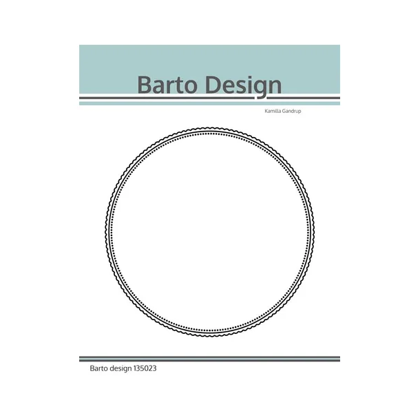 Barto Design Dies "Scalloped Circle"