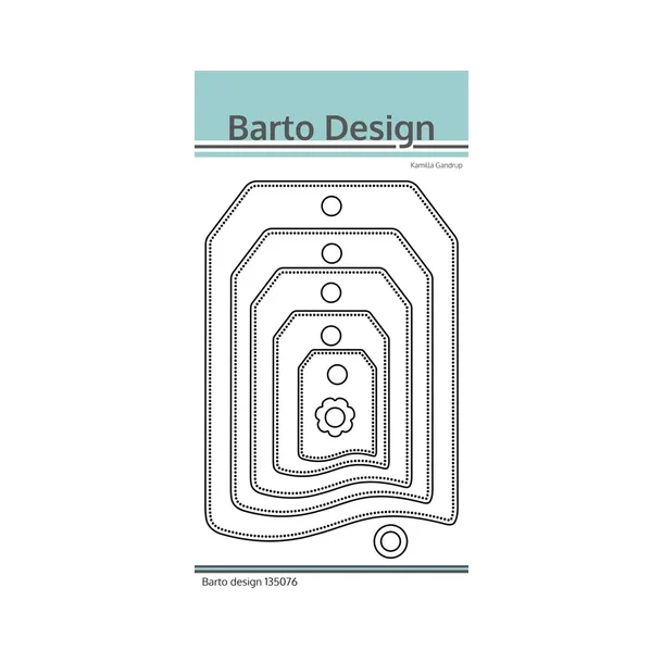 Barto Design Dies "A6 Tag" Strste: 10,1x14,5cm