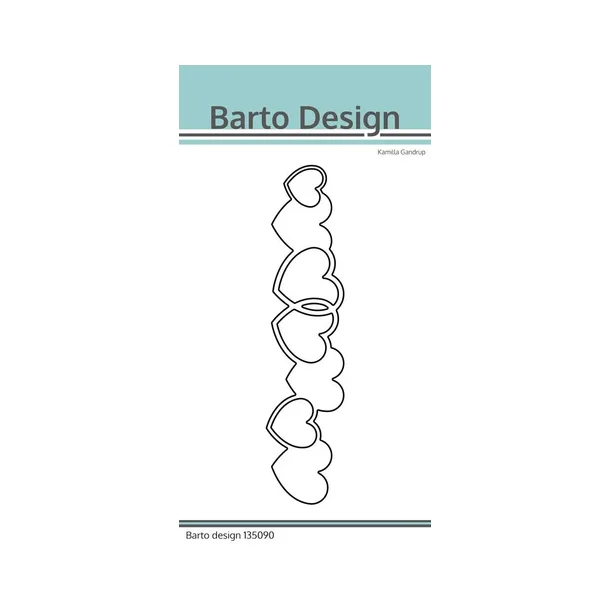 Barto Design Dies "Heart Chain" (14,8x3,4cm)