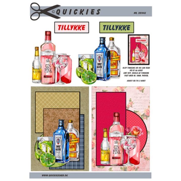 Lkre gin, Quickies card