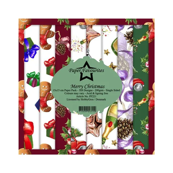 Paper Favourites Paper Pack "Merry Christmas" PF221