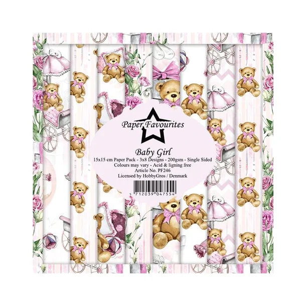 Paper Favourites Paper Pack "Baby Girl" PF246