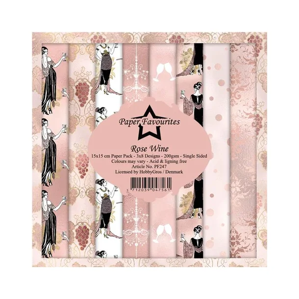 Paper Favourites Paper Pack "Rose Wine" PF247
