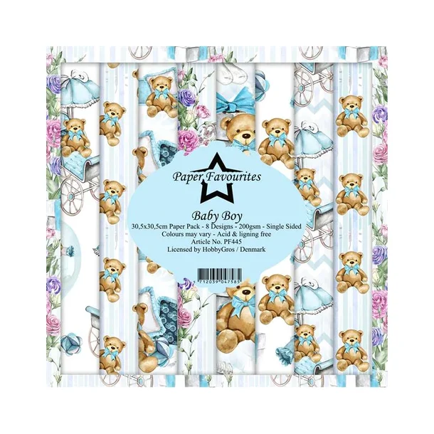 Paper Favourites Paper Pack "Baby Boy" PF445