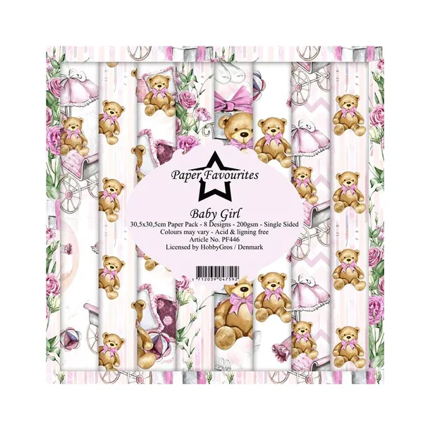 Paper Favourites Paper Pack "Baby Girl" PF446