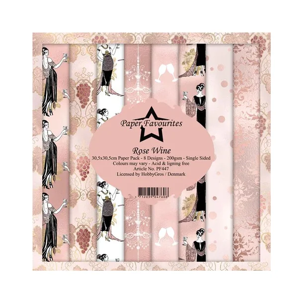 Paper Favourites Paper Pack "Rose Wine" PF447