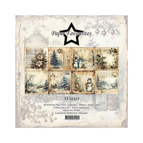 Paper Favourites Paper Pack "Winter" PF468