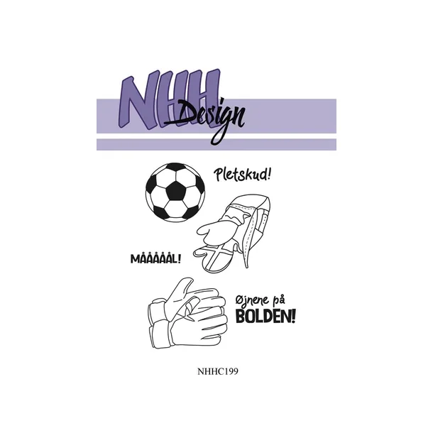 NHH Design Clearstamp "Football" NHHC199
