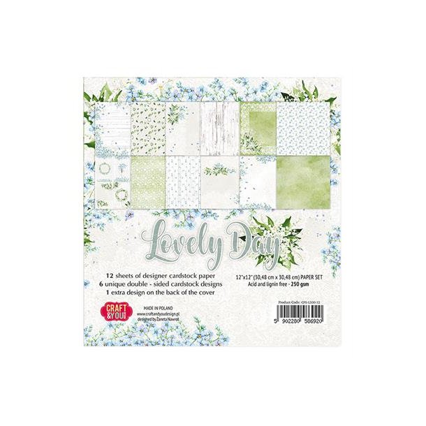 Craft &amp; You Paperpad "Lovely Day" CP-LD30-12