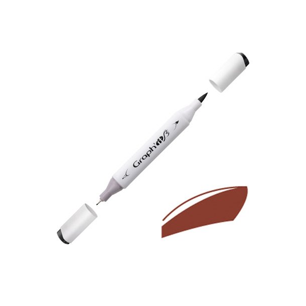 Graph'it Brush marker Cacao GI83180