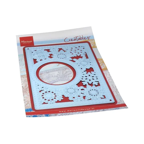 Marianne Design dies "Rectangle Snowflakes" LR0816 95x138mm