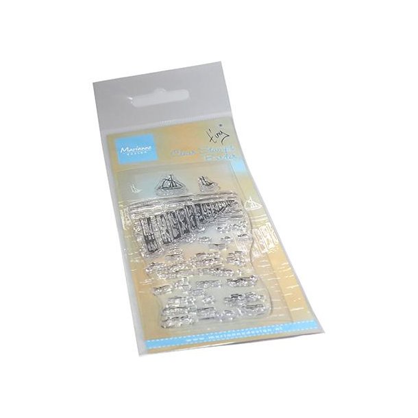 Marianne Design Clearstamp "Tiny's Border - Beach Poles" TC0912