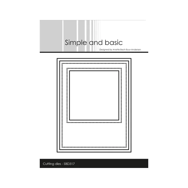 Simple and Basic die "Polariod" SBD317 7,5x9,5cm