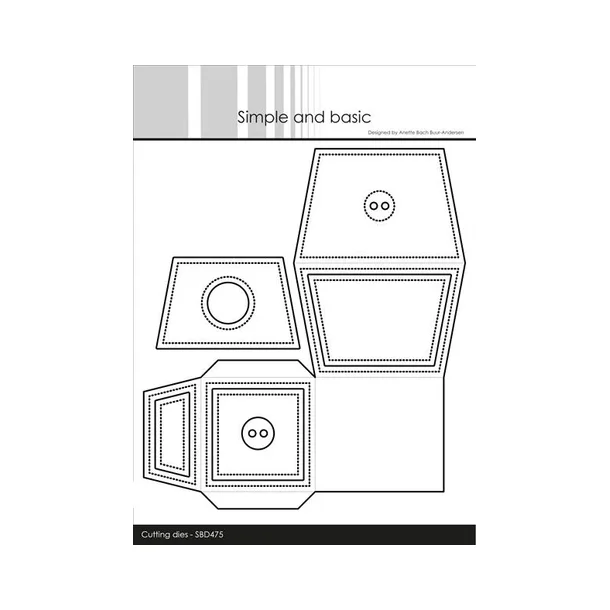 Simple and Basic die "Box for sweets" SBD475 (14x15,7cm)