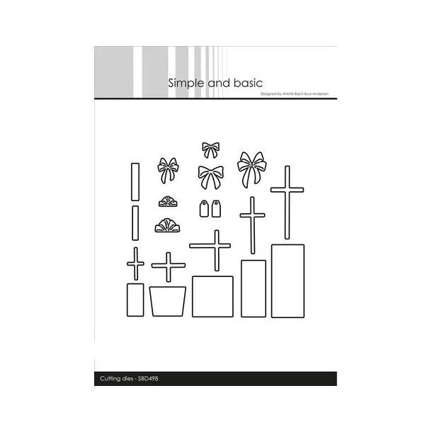 Simple and Basic die "Presents" SBD498 (Strste: 2x4,5cm)