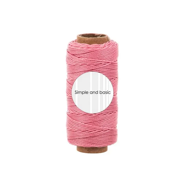  Simple and basic Polyester Thread "English Tea Rose" SBA704 0,5mm x 50m