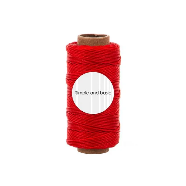 Simple and basic Polyester Thread "Bright red" SBA708