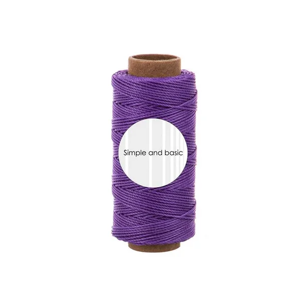  Simple and basic Polyester Thread "Bright purple" SBA711 0,5mm x 50m