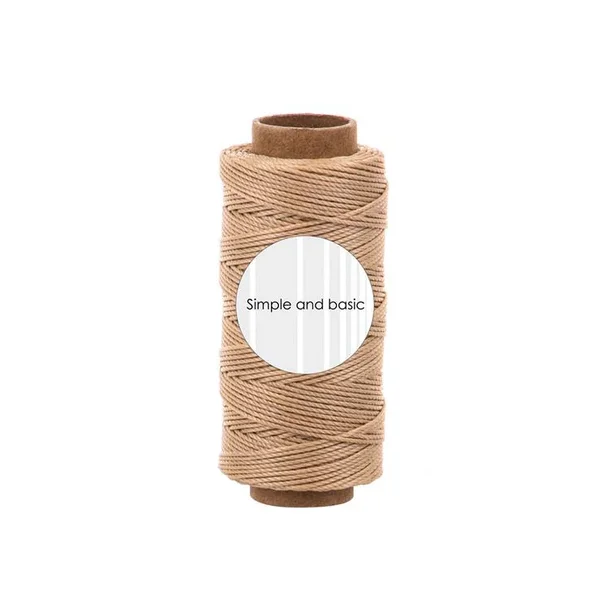 Simple and basic Polyester Thread "Sand" SBA712 (0,5mmx50m)