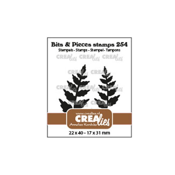 Stempel Crealies CLBP254 22x40-17x31mm