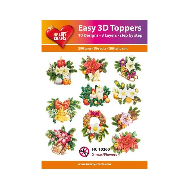 Easy 3D Toppers 10 ASS. HC10260