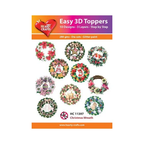 Easy 3D Toppers 10 ASS. HC11397