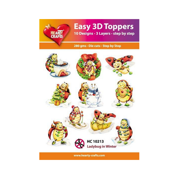 Easy 3D Toppers 10 ASS. HC10213