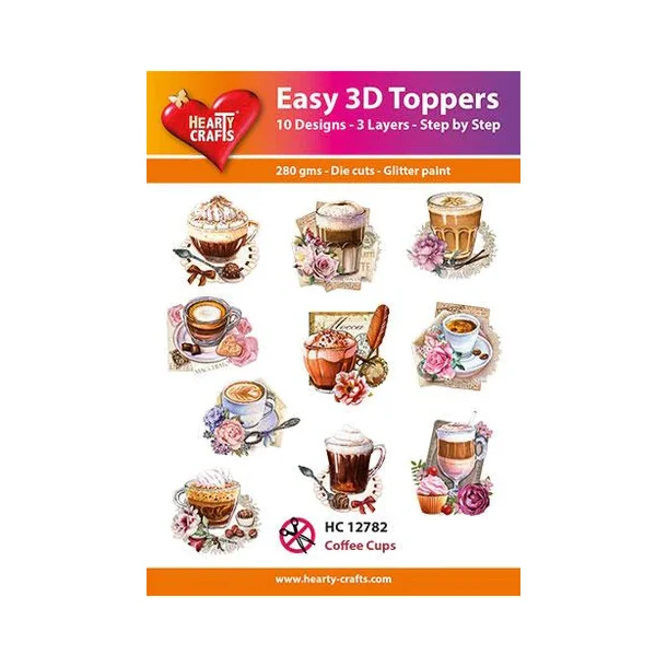 Easy 3D Toppers 10 ASS. HC12782