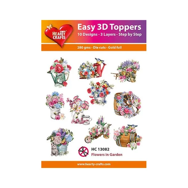 Easy 3D Toppers 10 ASS. HC13082