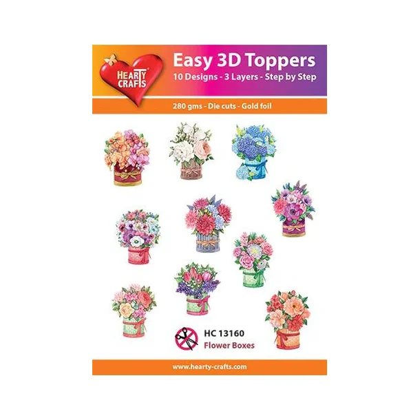 Easy 3D Toppers 10 ASS. HC13160