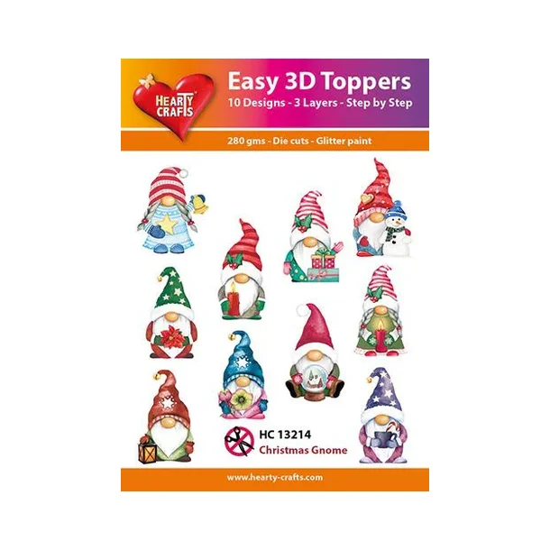 Easy 3D Toppers 10 ASS. HC13214