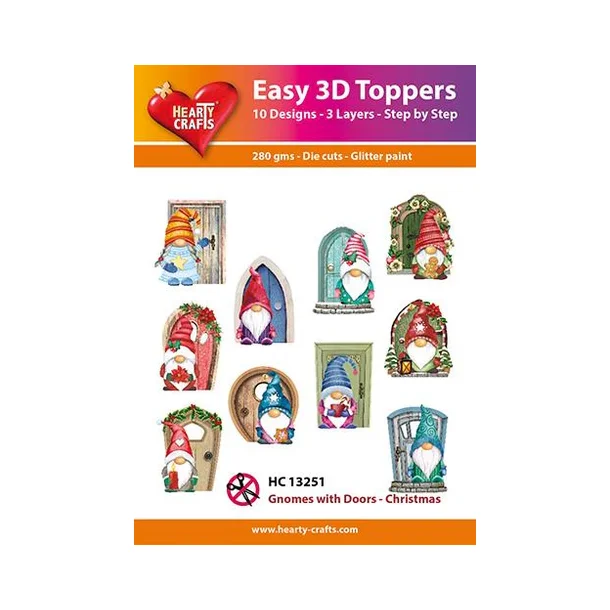 Easy 3D Toppers 10 ASS. HC13251