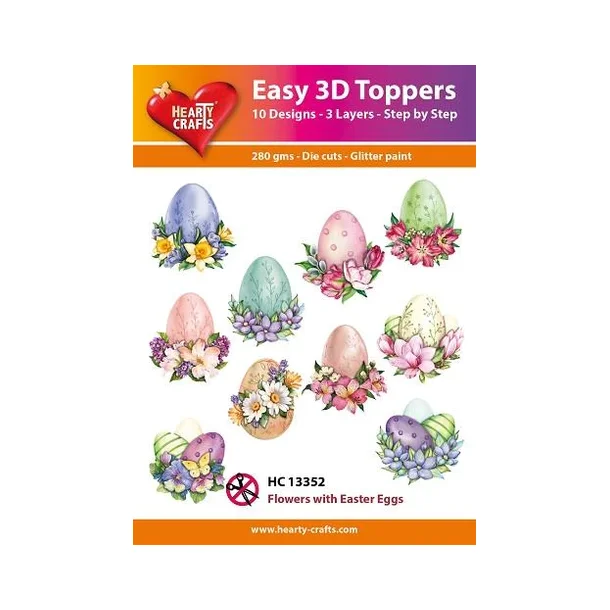 Easy 3D Toppers 10 ASS. HC13352