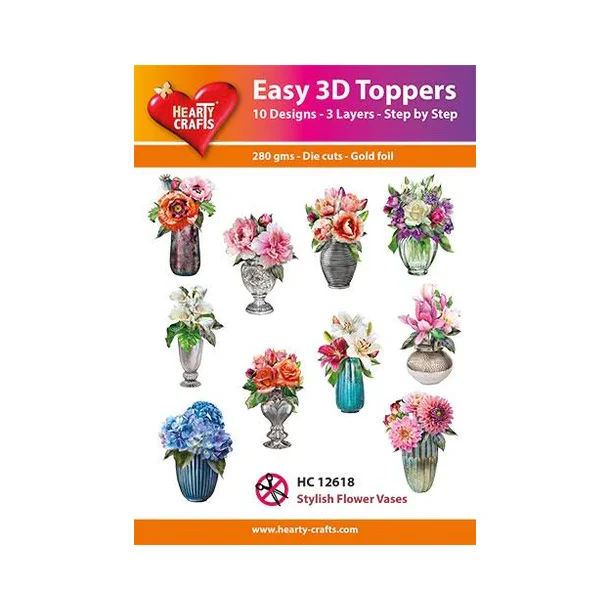 Easy 3D Toppers 10 ASS. HC13806