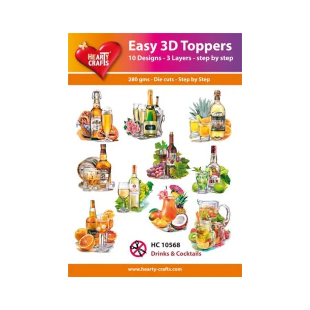 Easy 3D Toppers 10 ASS. HC10568