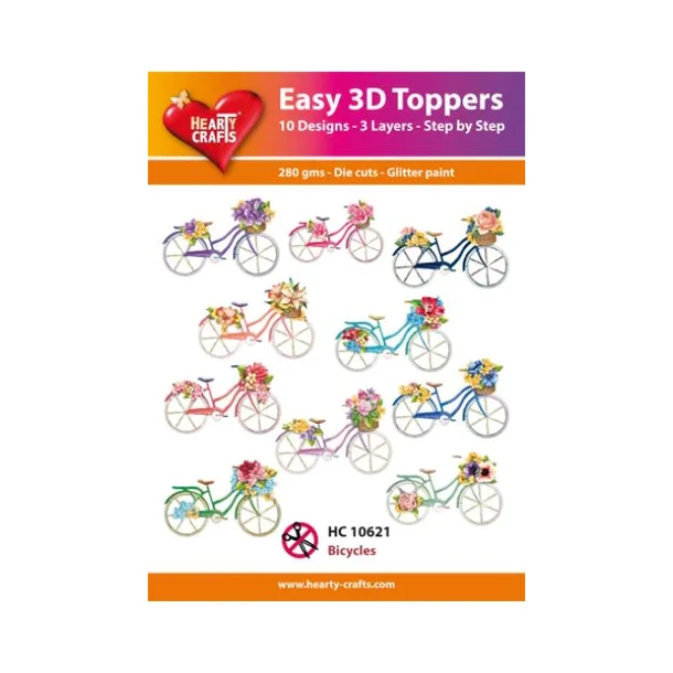 Easy 3D Toppers 10 ASS. HC10621