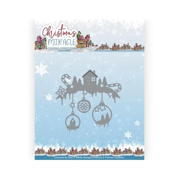 YVONNE DESIGN DIE "Christmas Scene" YCD10282