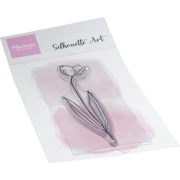 Marianne Design Clearstamp "Silhouette Art: Tulip" CS1159