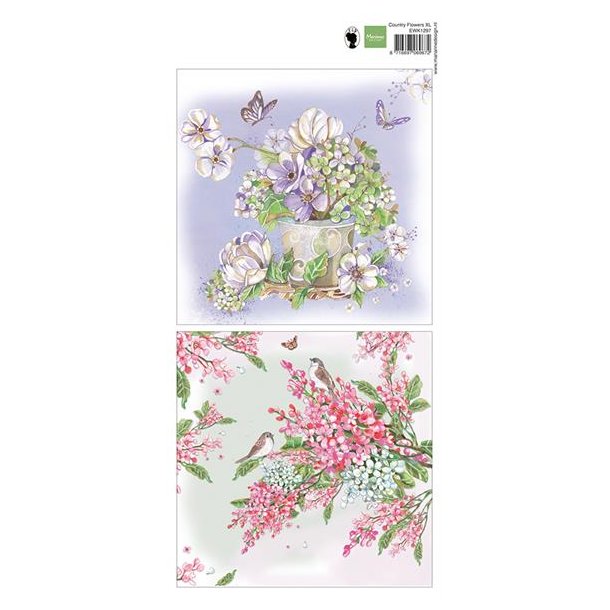 Marianne Design Sheets "Country Flowers XL" EWK1297