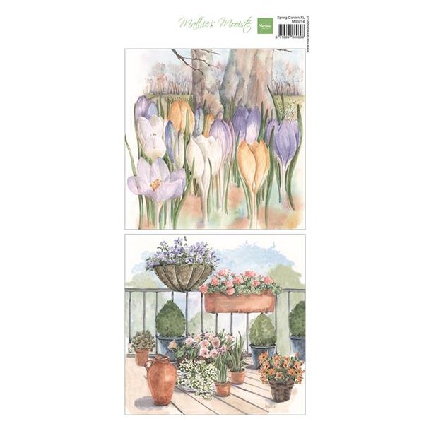 Marianne Design Sheets "Mattie's Spring Gardin" MB0214