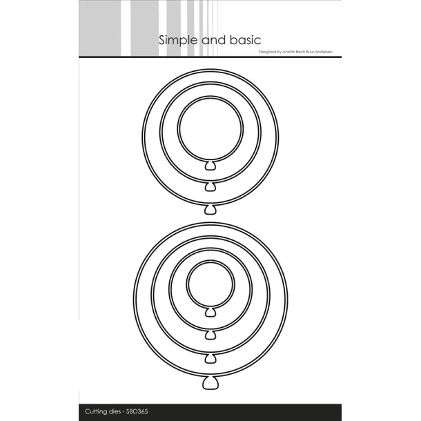 Simple and Basic die "Round Balloons" SBD365