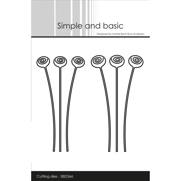 Simple and Basic die "Flower Berries" SBD366